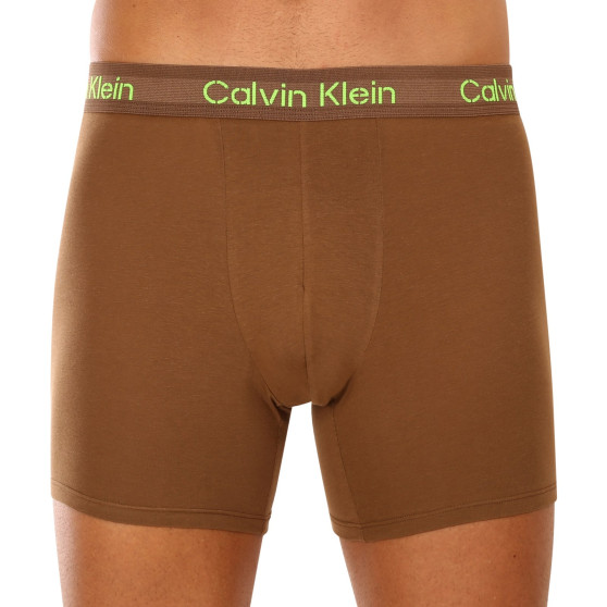 3PACK Мъжки боксерки Calvin Klein многоцветен (NB3706A-FZ4)