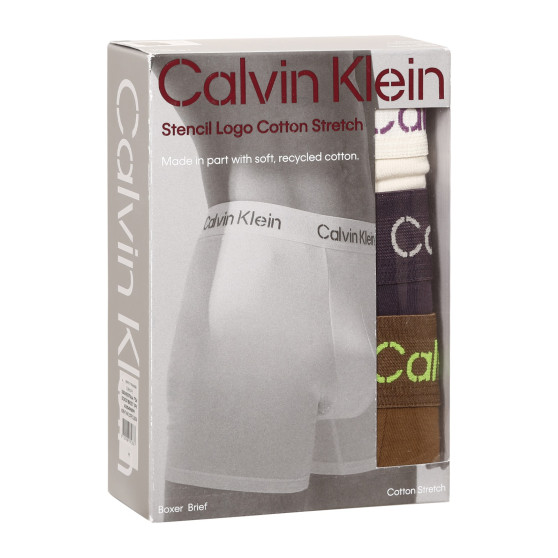 3PACK Мъжки боксерки Calvin Klein многоцветен (NB3706A-FZ4)