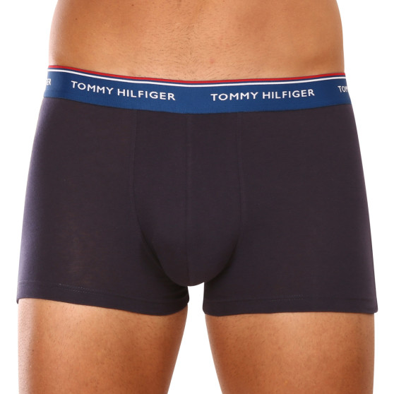 3PACK Мъжки боксерки Tommy Hilfiger тъмно синьо (UM0UM01642 0VX)