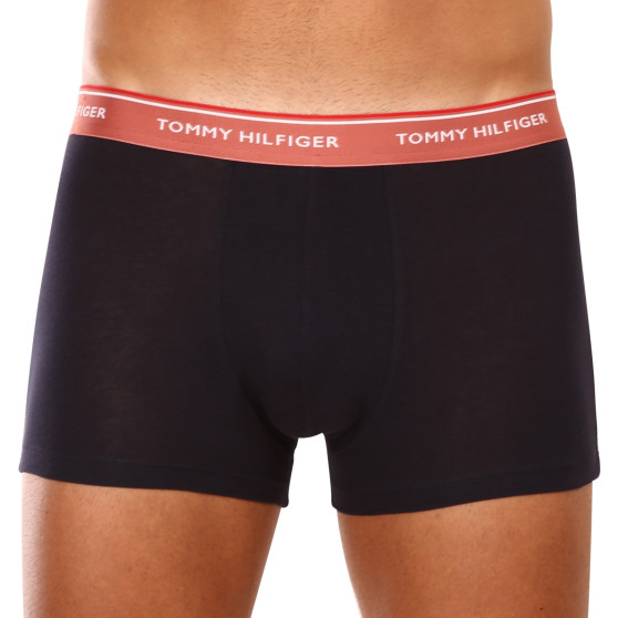 3PACK Мъжки боксерки Tommy Hilfiger тъмно синьо (UM0UM01642 0VX)