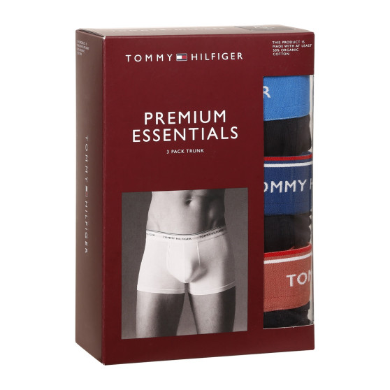 3PACK Мъжки боксерки Tommy Hilfiger тъмно синьо (UM0UM01642 0VX)