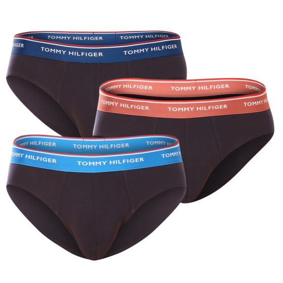 3PACK мъжки слипове Tommy Hilfiger тъмно синьо (UM0UM03119 0VX)