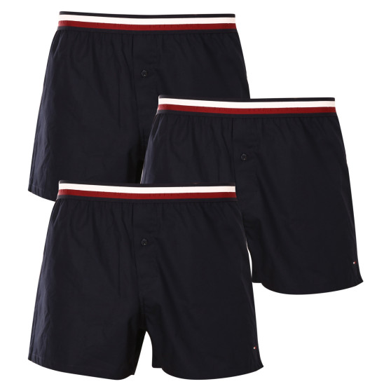 3PACK Мъжки боксерки Tommy Hilfiger тъмно синьо (UM0UM03121 0XO)