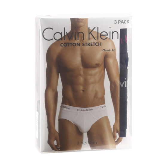 3PACK мъжки слипове Calvin Klein черено (U2661G-H50)