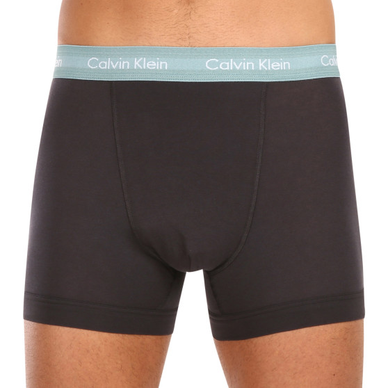 3PACK Мъжки боксерки Calvin Klein черено (U2662G-H53)