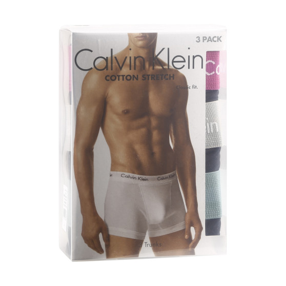 3PACK Мъжки боксерки Calvin Klein черено (U2662G-H53)