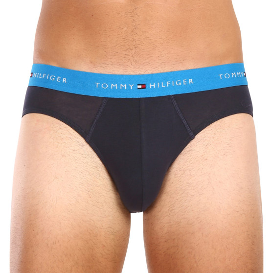 3PACK мъжки слипове Tommy Hilfiger тъмно синьо (UM0UM02904 0UE)