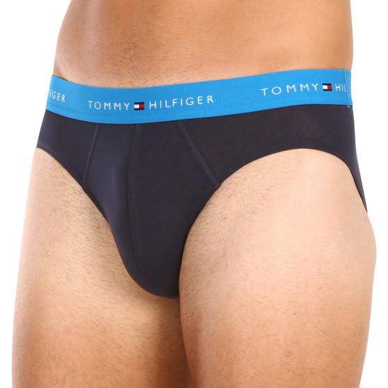 3PACK мъжки слипове Tommy Hilfiger тъмно синьо (UM0UM02904 0UE)