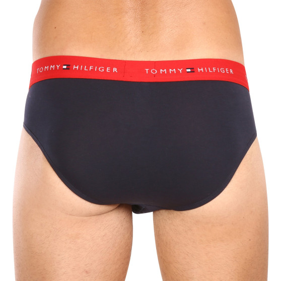 3PACK мъжки слипове Tommy Hilfiger тъмно синьо (UM0UM02904 0UE)