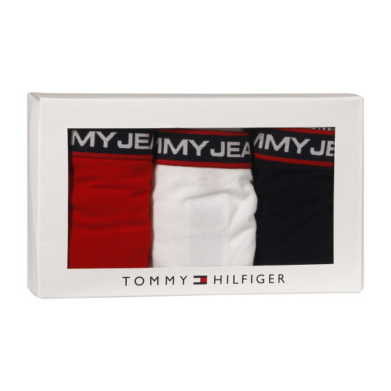 3PACK Дамски стрингове Tommy Hilfiger многоцветен (UW0UW04709 0WE)