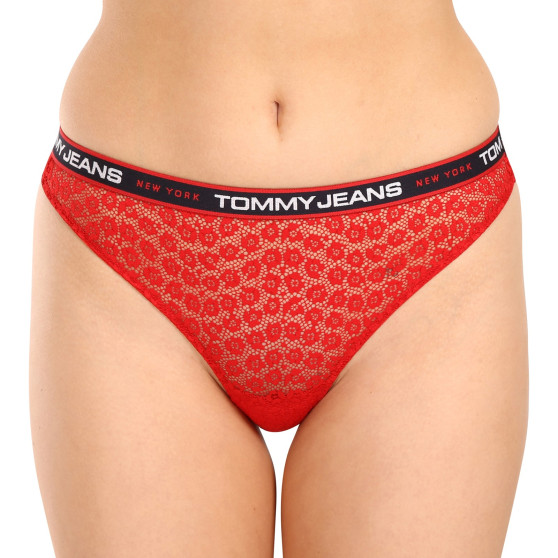 3PACK Дамски стрингове Tommy Hilfiger многоцветен (UW0UW04714 0WE)