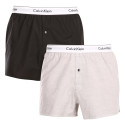 2PACK Мъжки боксерки Calvin Klein многоцветен (NB1396A-BHY)