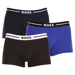 3PACK Мъжки боксерки BOSS многоцветен (50499390 971)