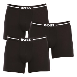 3PACK Мъжки боксерки BOSS черено (50510698 001)