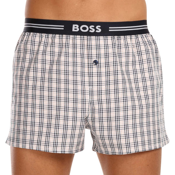 3PACK Мъжки боксерки BOSS многоцветен (50480034 275)