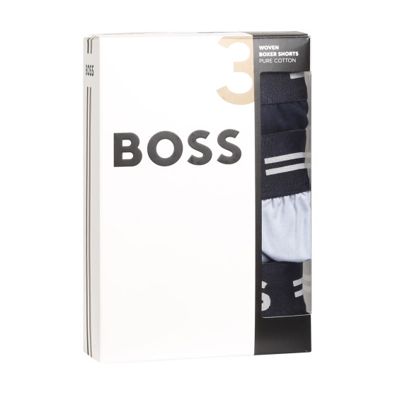 3PACK Мъжки боксерки BOSS многоцветен (50480034 403)