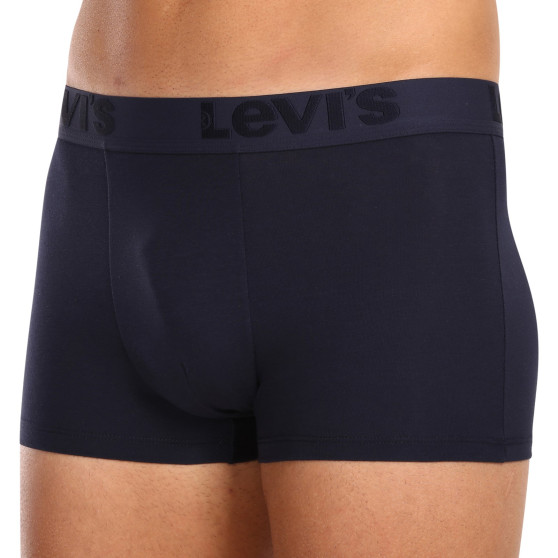 3PACK Мъжки боксерки Levis тъмно синьо (905042001 002)