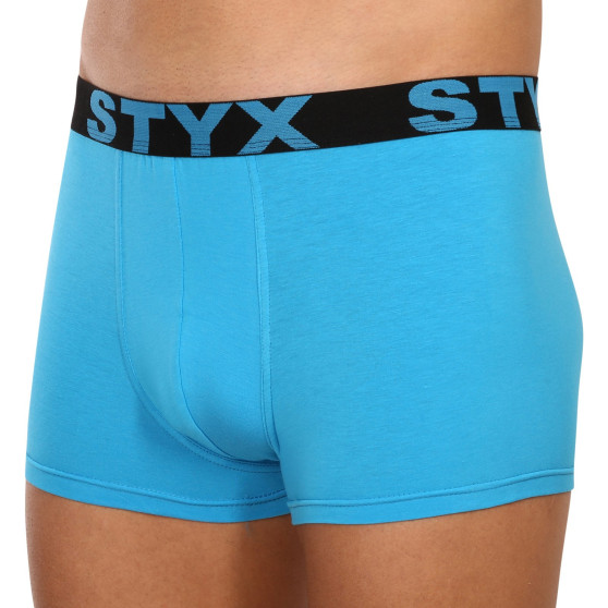 3PACK Мъжки боксерки Styx спортни еластични oversize многоцветни (3R10379)