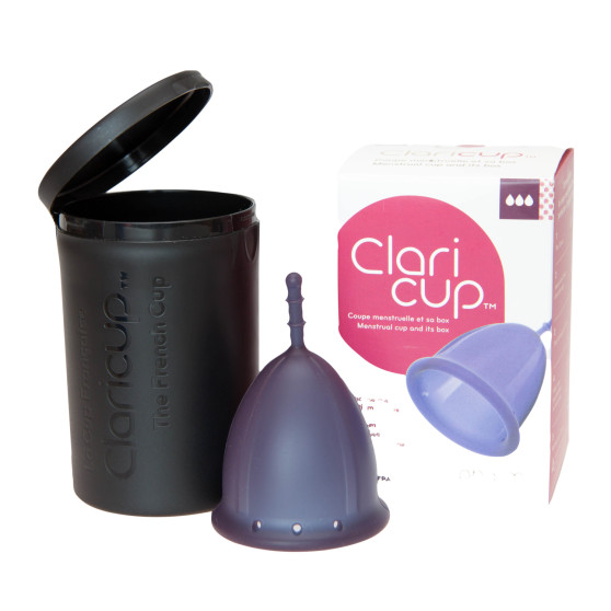 Менструална чашка Claricup Violet 3 (CLAR08)