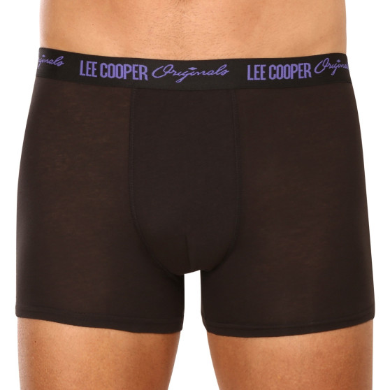 10PACK Мъжки боксерки Lee Cooper черено (LCUBOX10P06-1948379)