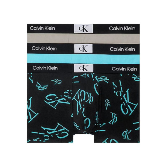 3PACK Мъжки боксерки Calvin Klein многоцветен (NB3528E-I0Q)