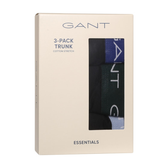 3PACK Мъжки боксерки Gant черено (902333003-005)