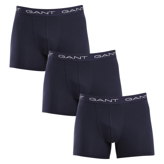 3PACK Мъжки боксерки Gant blue (900013004-410)