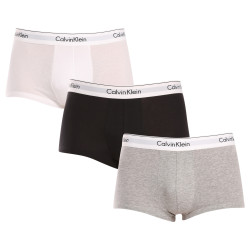 3PACK Мъжки боксерки Calvin Klein черено (NB1085A-MP1)