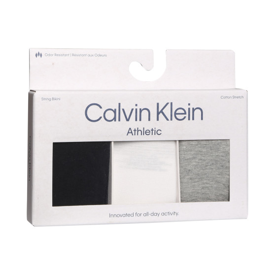 3PACK дамски бикини Calvin Klein multicolour (QD5071E-MPI)