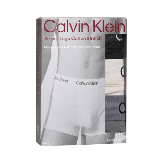 3PACK Мъжки боксерки Calvin Klein многоцветен (NB3709A-FZ6)