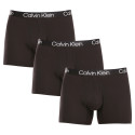 3PACK Мъжки боксерки Calvin Klein черено (NB2971A-7VI)