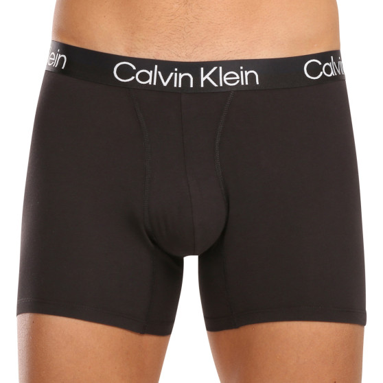 3PACK Мъжки боксерки Calvin Klein черено (NB2971A-7VI)