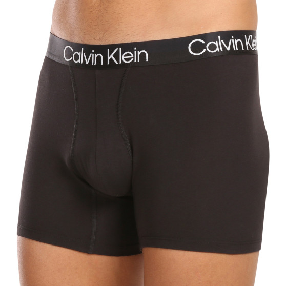 3PACK Мъжки боксерки Calvin Klein черено (NB2971A-7VI)