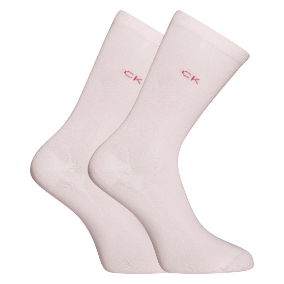 2PACK дамски чорапи Calvin Klein high multicolor (701218769 003)