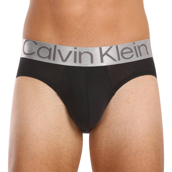 3PACK мъжки слипове Calvin Klein черено (NB3129A-GTB)