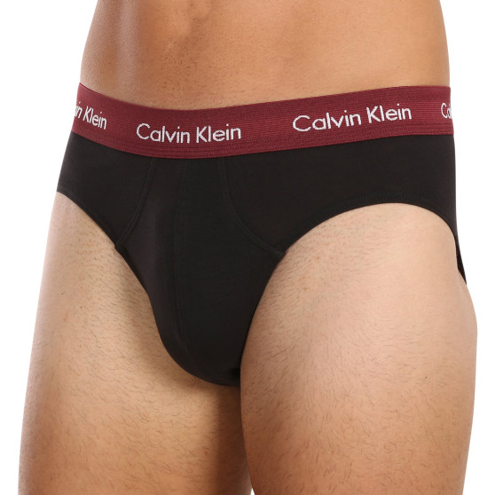 3PACK мъжки слипове Calvin Klein черено (U2661G-H54)