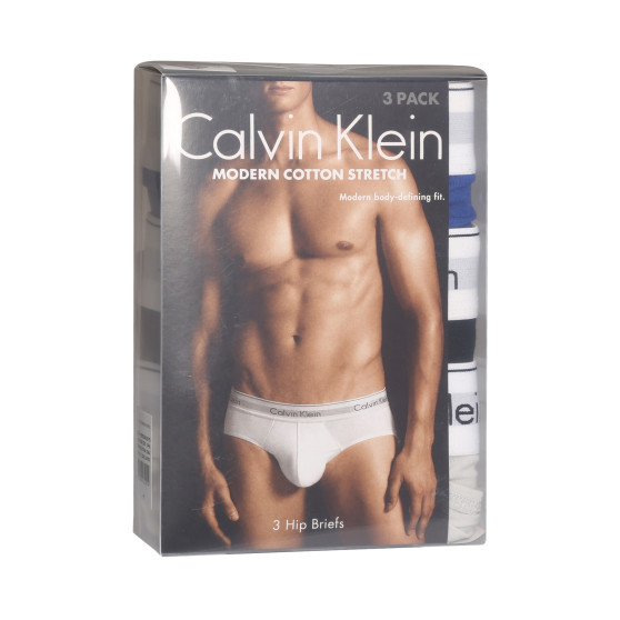 3PACK Мъжки слипове Calvin Klein многоцветен (NB2379A-GW4)