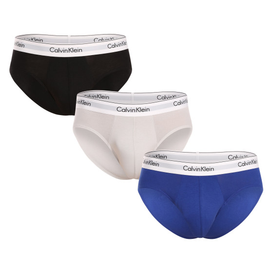 3PACK Мъжки слипове Calvin Klein многоцветен (NB2379A-GW4)