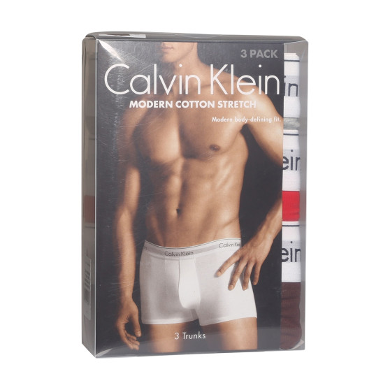 3PACK Мъжки боксерки Calvin Klein многоцветен (NB2380A-GVZ)