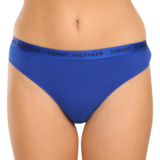 3PACK Дамски стрингове Tommy Hilfiger многоцветен (UW0UW04889 0R1)