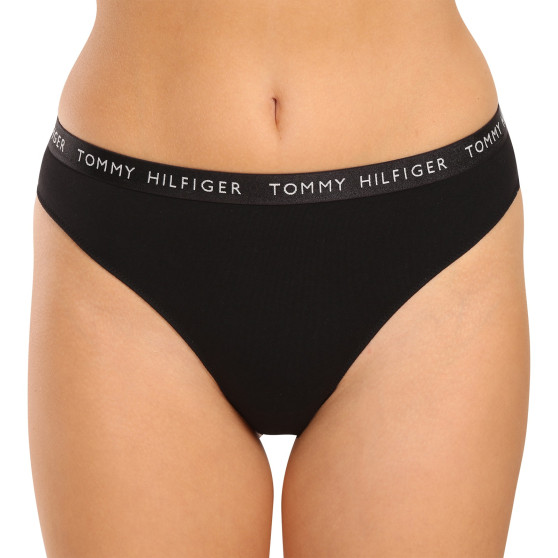 3PACK Дамски стрингове Tommy Hilfiger многоцветен (UW0UW04889 0R1)