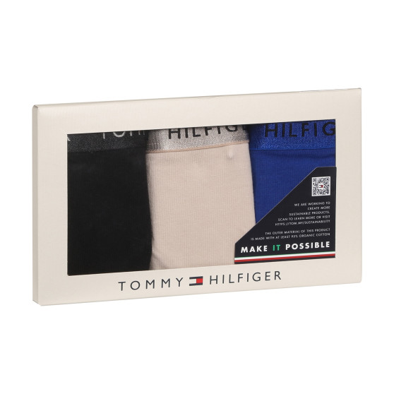 3PACK Дамски стрингове Tommy Hilfiger многоцветен (UW0UW04889 0R1)