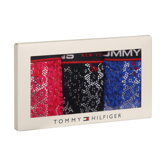 3PACK Дамски стрингове Tommy Hilfiger многоцветен (UW0UW04714 0SC)