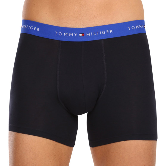 3PACK Мъжки боксерки Tommy Hilfiger тъмно синьо (UM0UM02765 0RW)