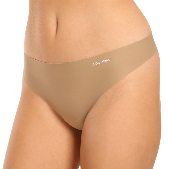 5PACK Дамски стрингове Calvin Klein безшевни многоцветни (QD5147E-HW1)