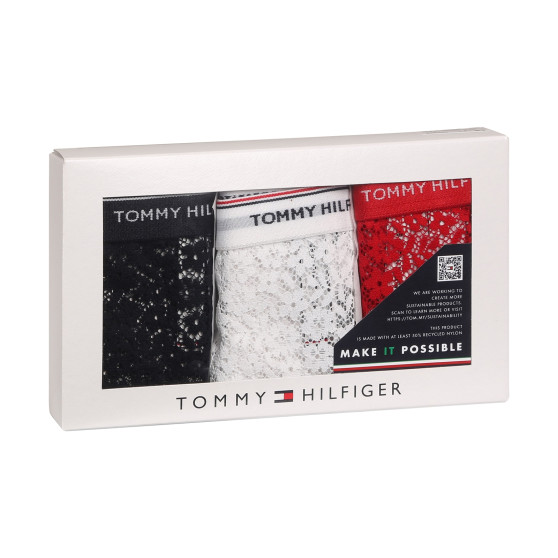 3PACK дамски бикини Tommy Hilfiger извънгабаритен multicolour (UW0UW04897 0X0)