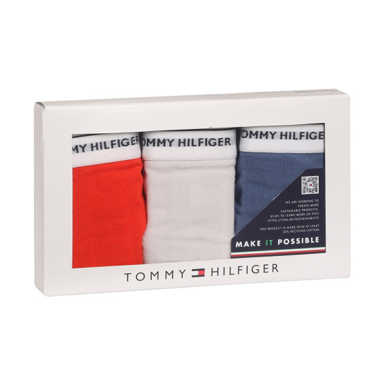 3PACK Дамски стрингове Tommy Hilfiger извънгабаритен multicolor (UW0UW04894 0V7)