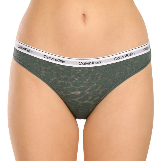 3PACK дамски бикини Calvin Klein извънгабаритен multicolour (QD5080E-GP6)