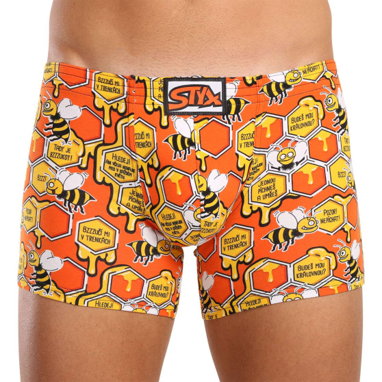 6PACK Мъжки боксерки Styx long изкуство класическа гума multicolour (6F12697124)