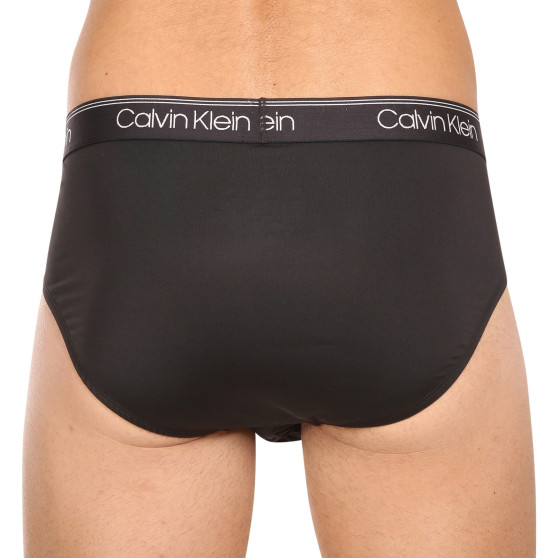 3PACK мъжки слипове Calvin Klein черено (NB2568A-UB1)